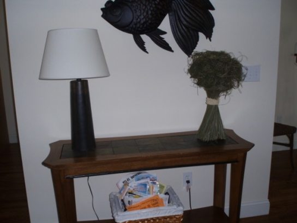 Tastefully furnished and decorated