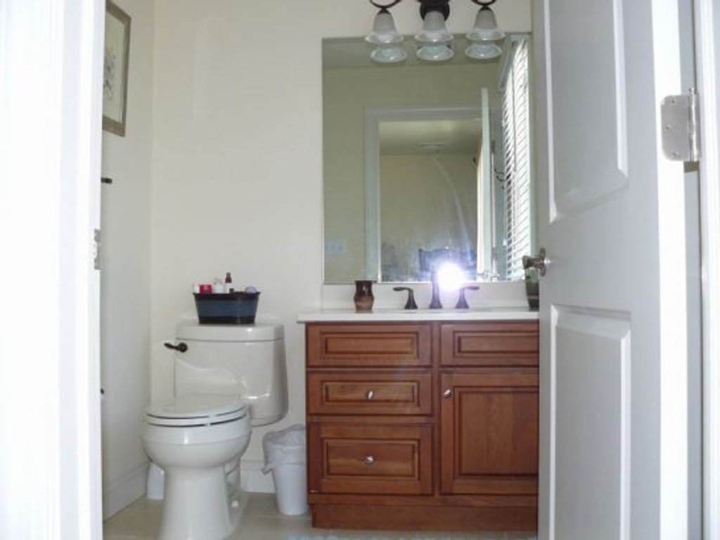 Lovely Master Bath with Tile and Full Glass Shower