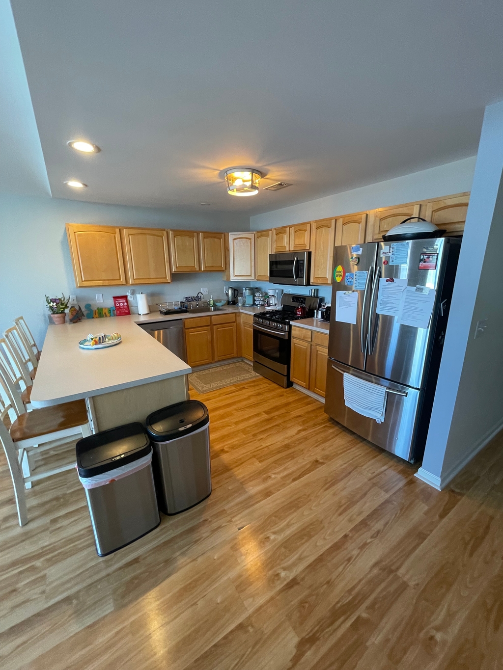 Fully stocked kitchen SS appliances, Keruig, percolator, drip coffee, crockpot and more