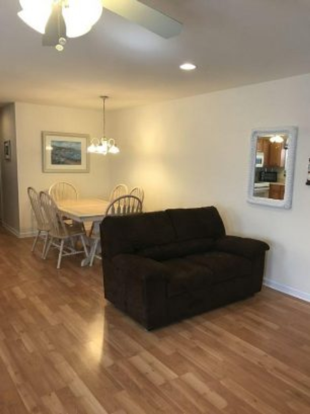 Love Seat &amp;amp; Dining Area
