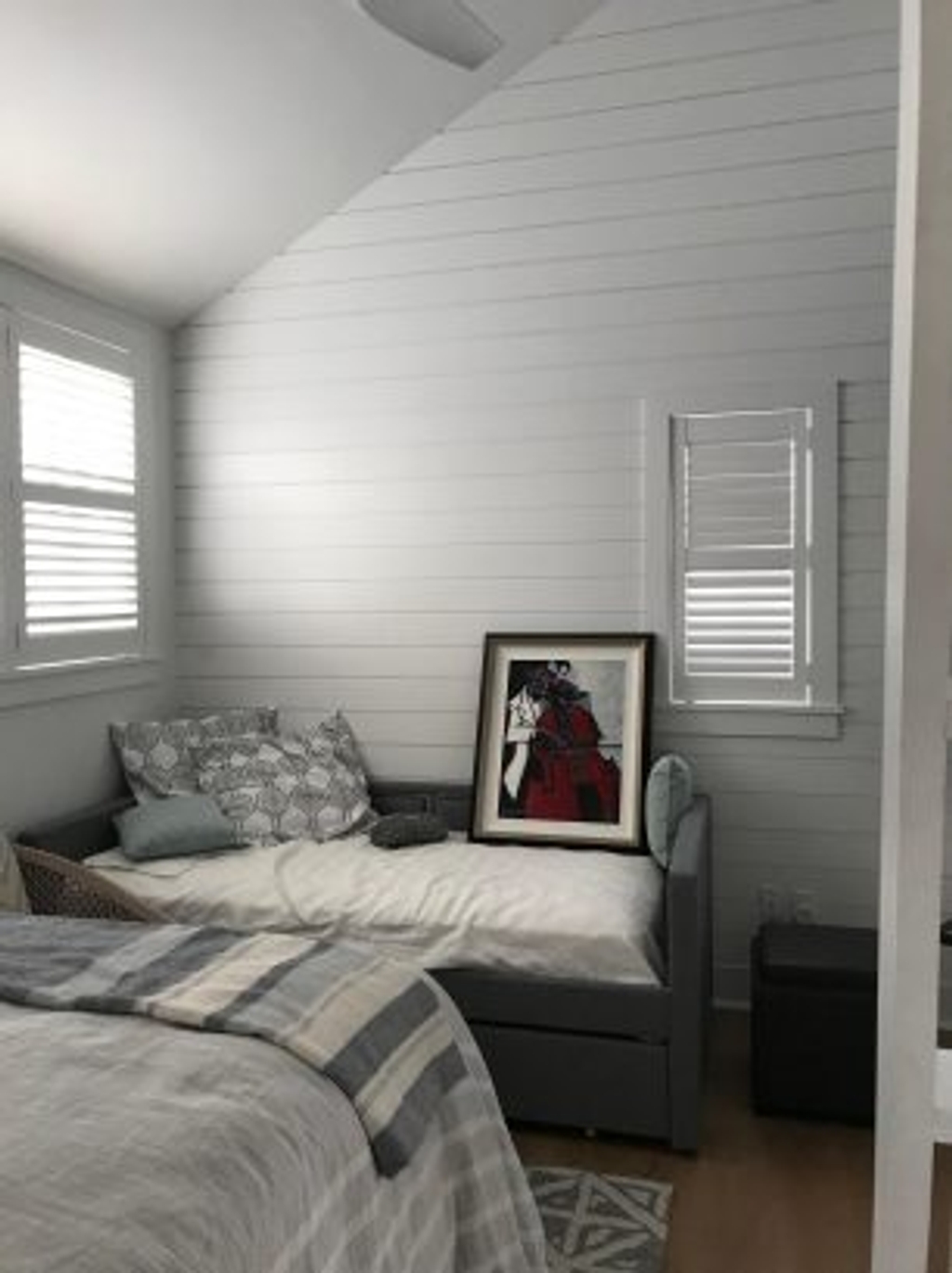 Bedroom 3 twin daybed with twin trundle (decoration since completed)