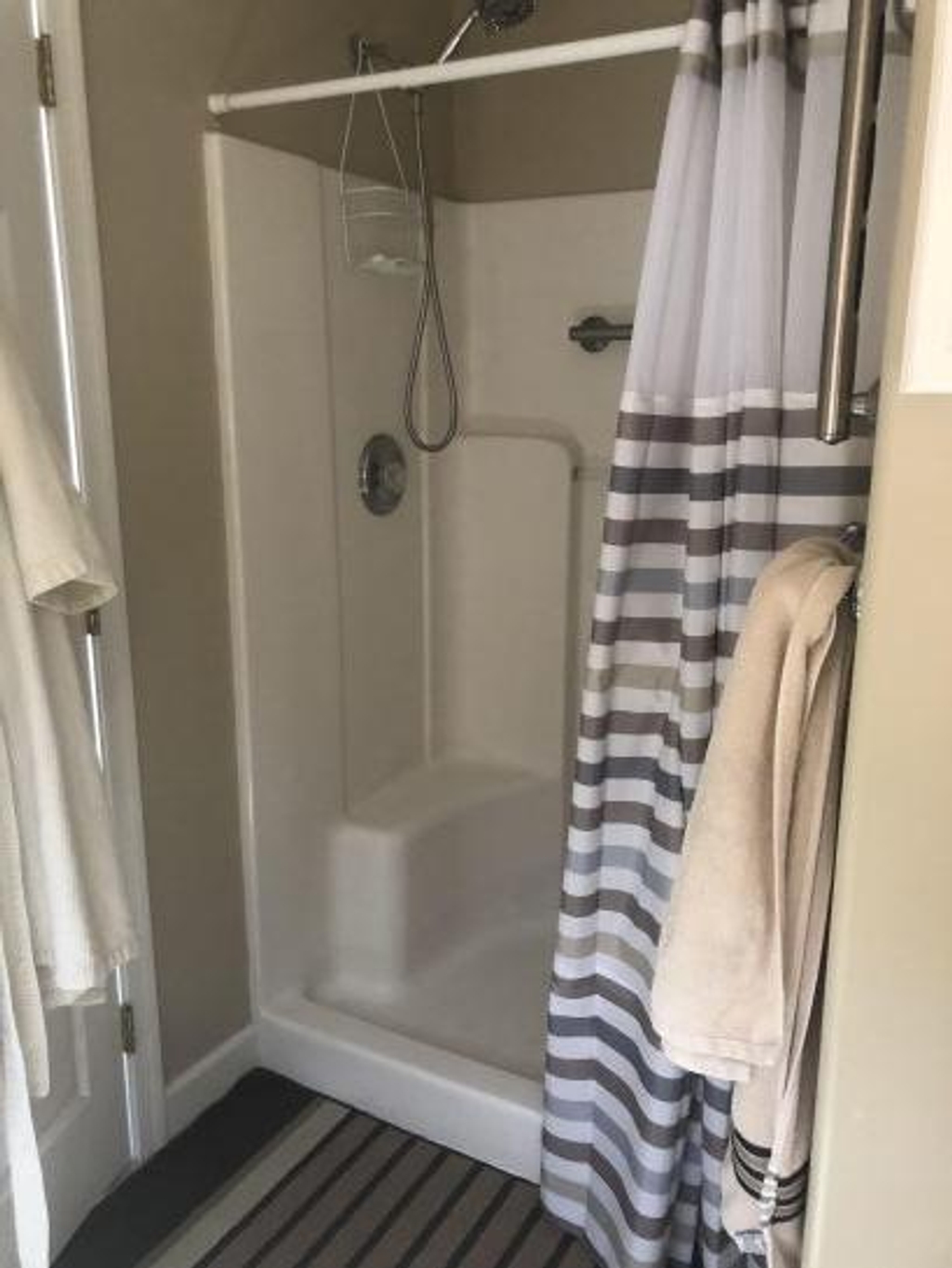 Master bath walk in shower 