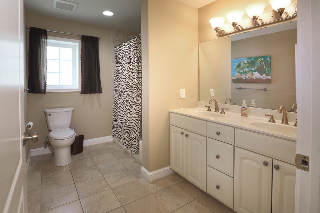 Hall bathroom 