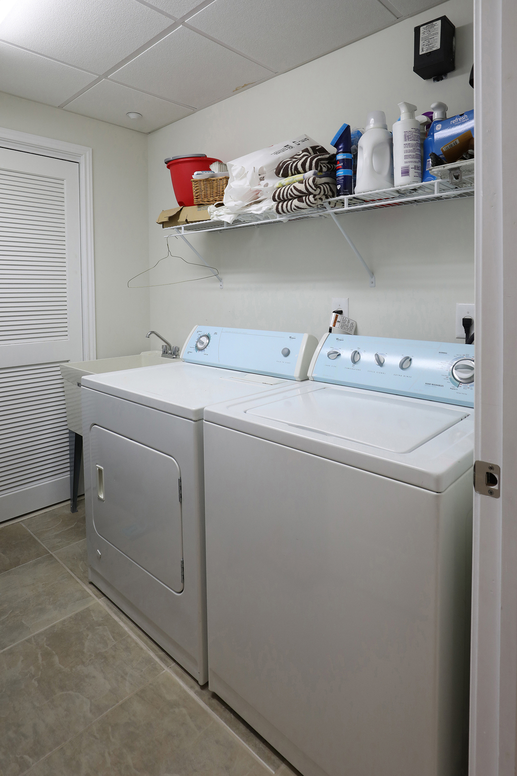 Full size washer and dryer 