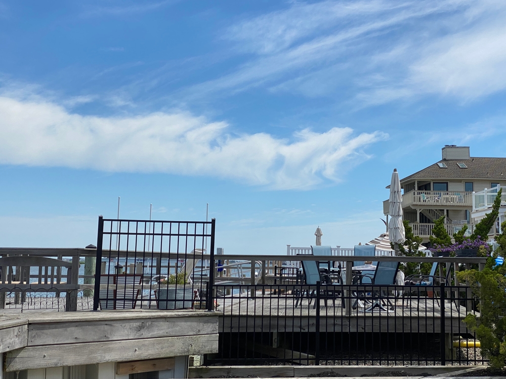 Steps to bay view