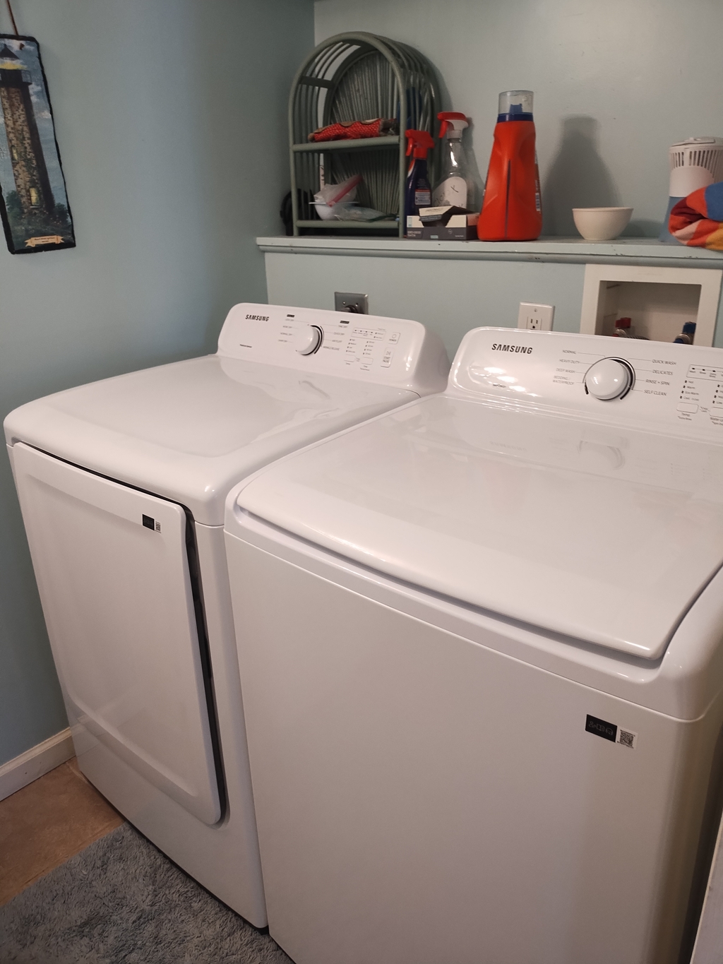 New washer/dryer 