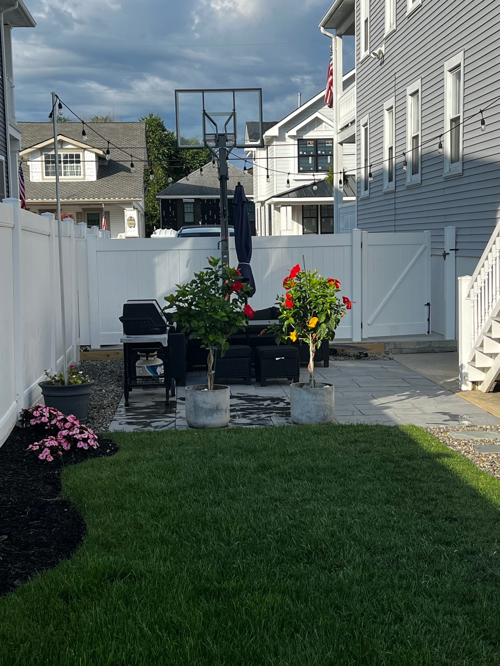 Backyard with Patio