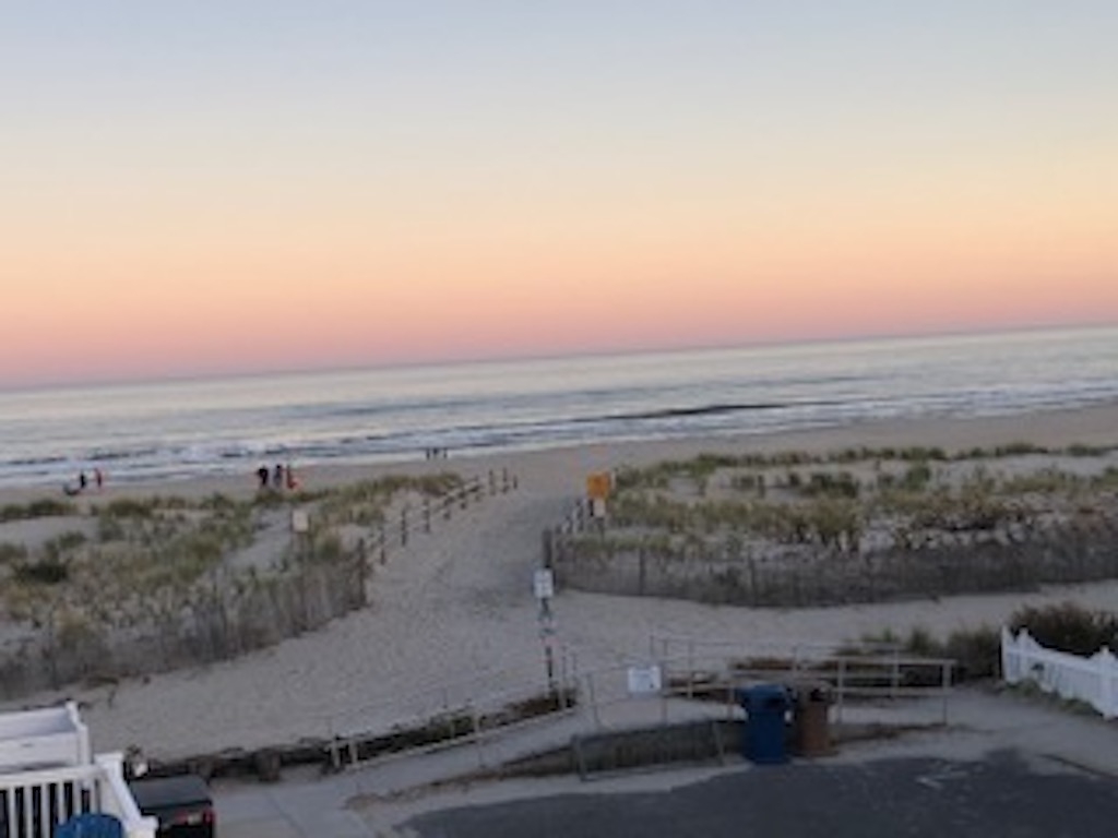 View from the private 3rd floor deck