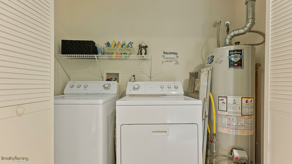 Laundry area