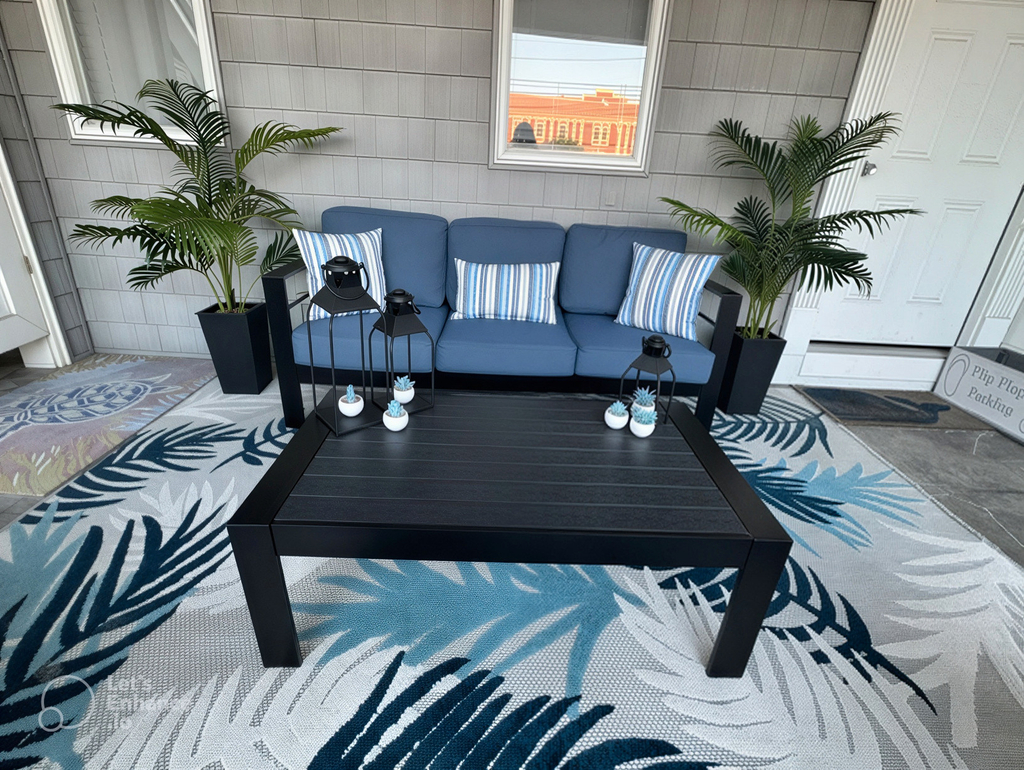 Updated lower patio