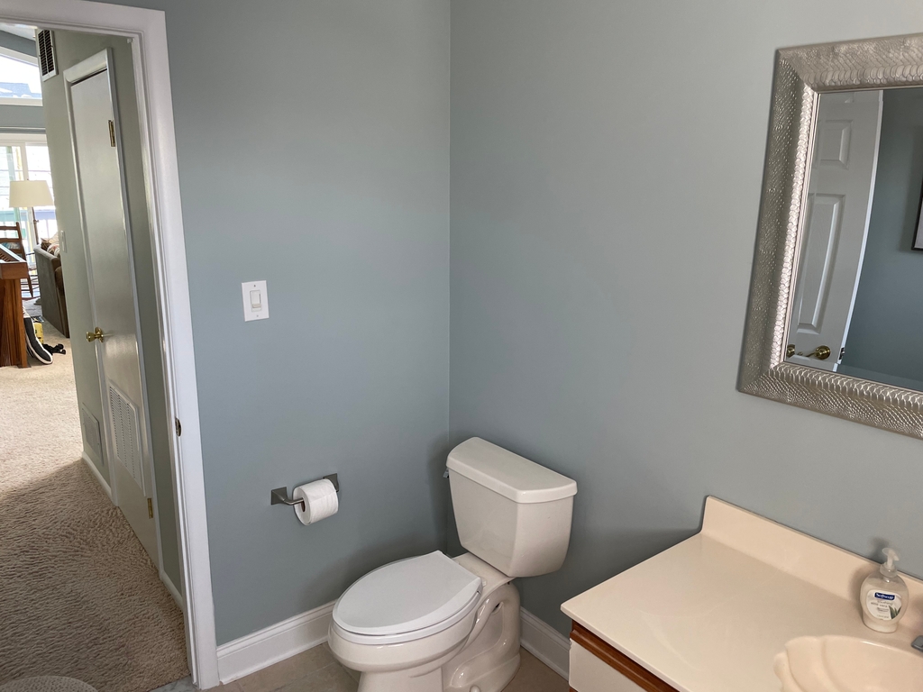 Upstairs Half Bath