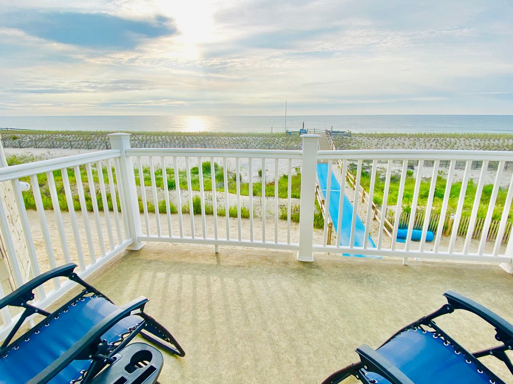 Beautiful Beachfront Condo on Private Beach Ortley Beach, NJ