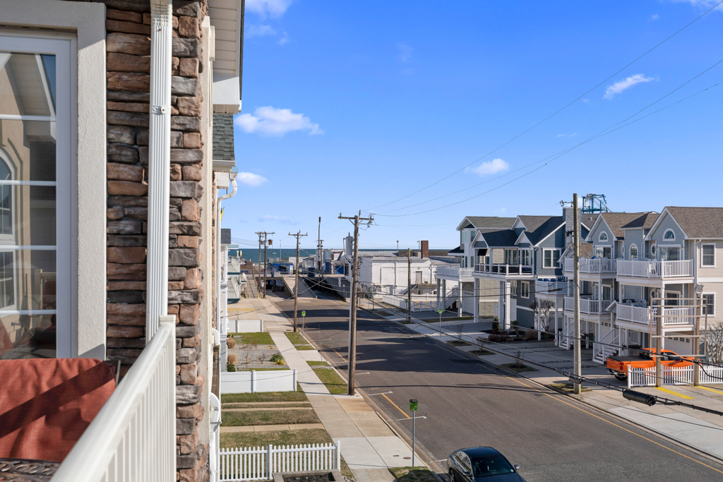 Walk under the boardwalk for direct access to the beach
