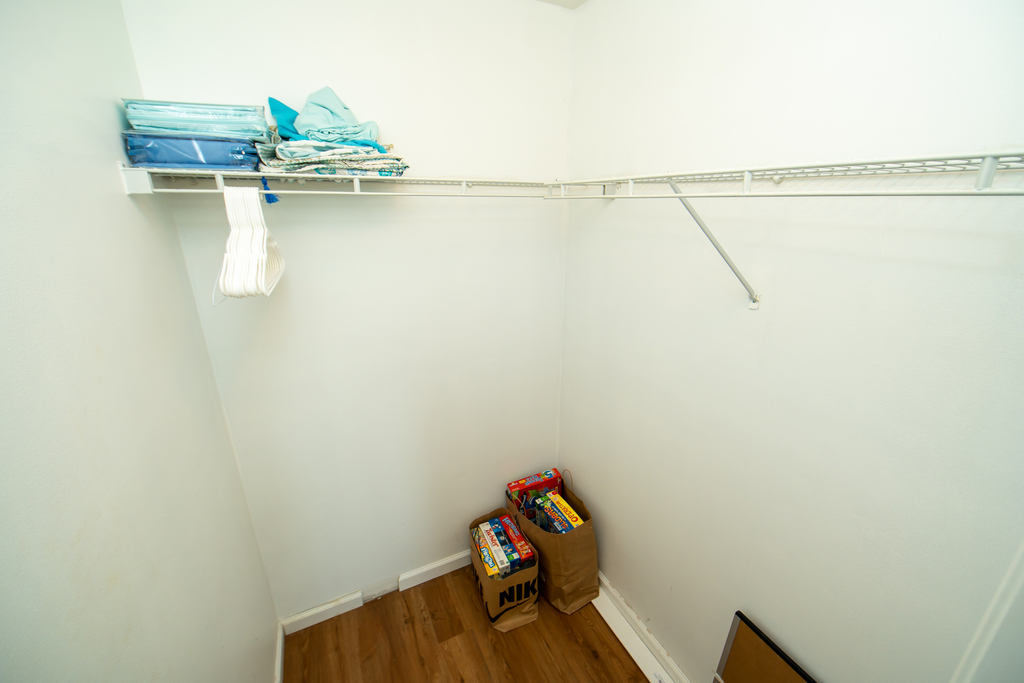 Bedroom #1 walk-in closet