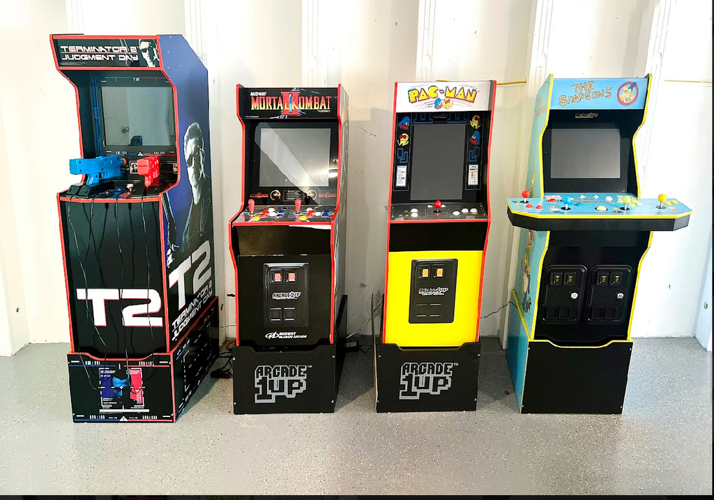 Arcades in basement