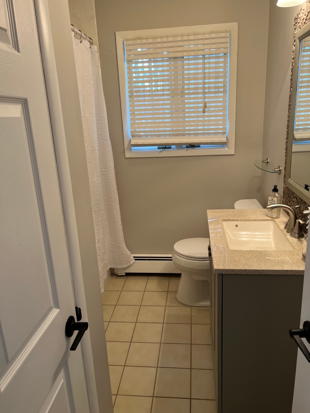 Full bathroom on first floor