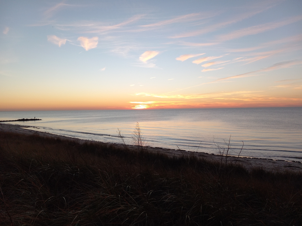 Sunsets are just minutes away
