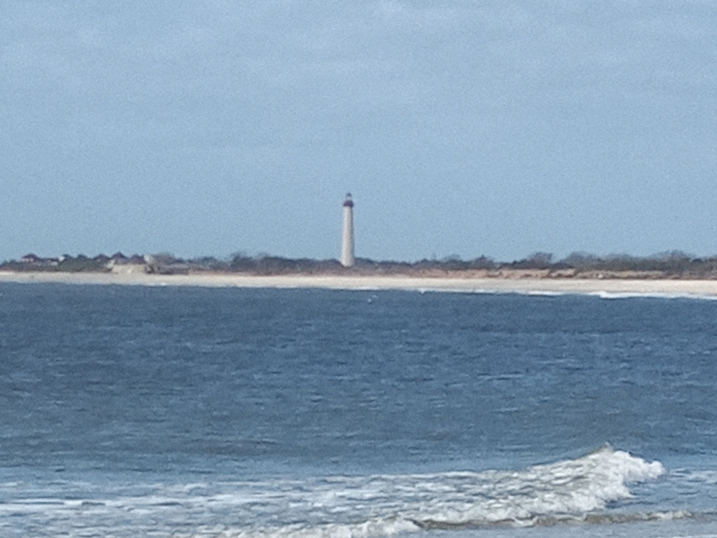 Cape May Lighthouse from Cove Beach