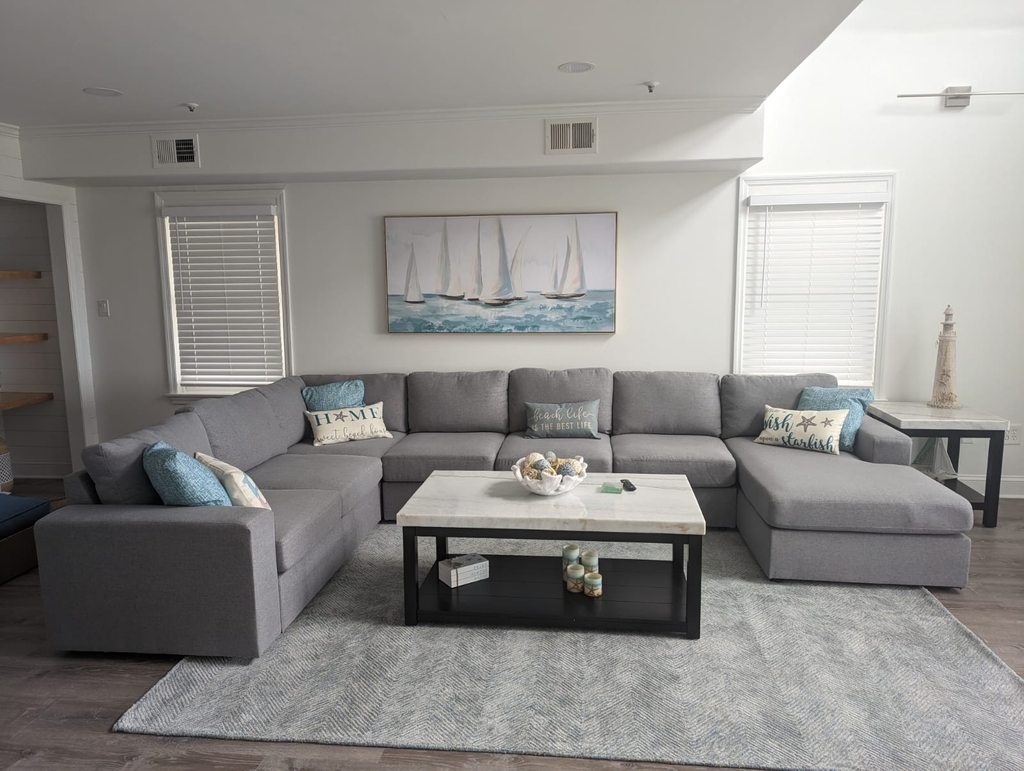 Living room with Ocean View