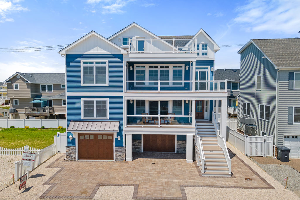 New Construction Beach Block Rental Ortley Beach, NJ