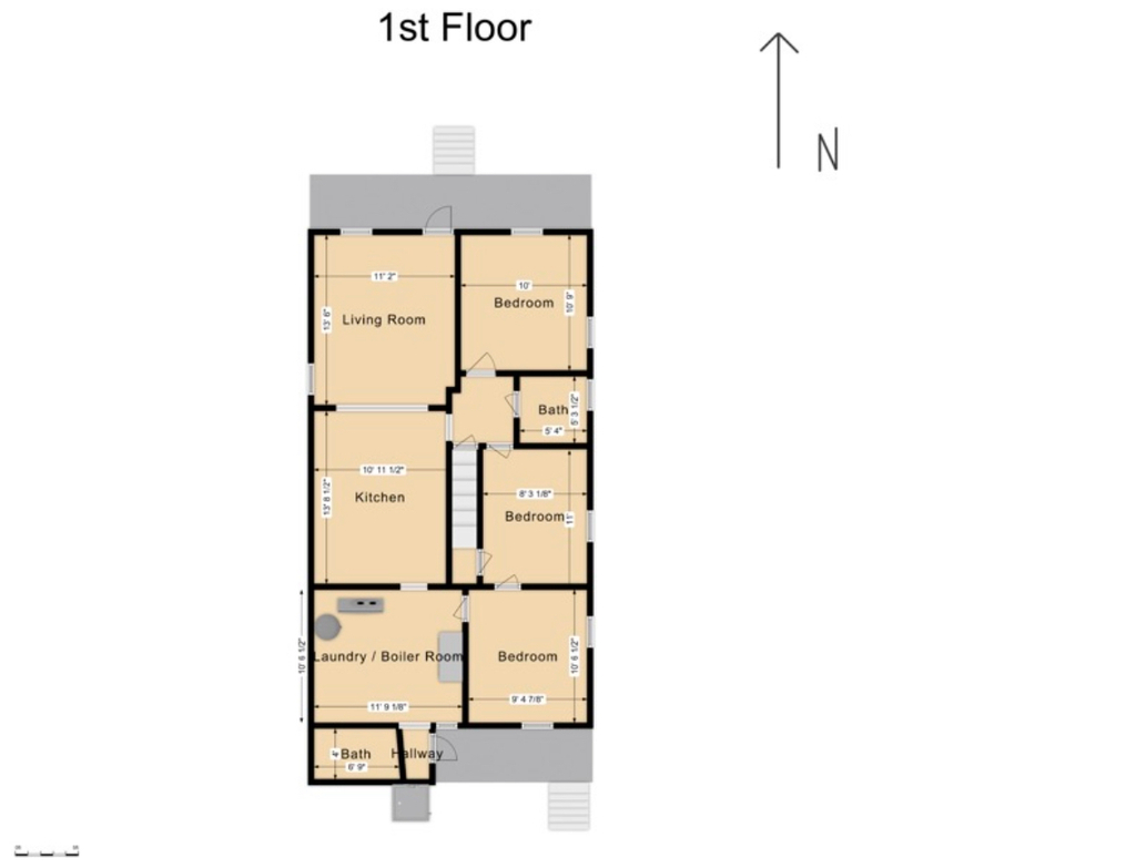 1st Floor Layout
