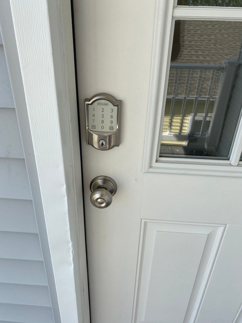 Access code lock, no key