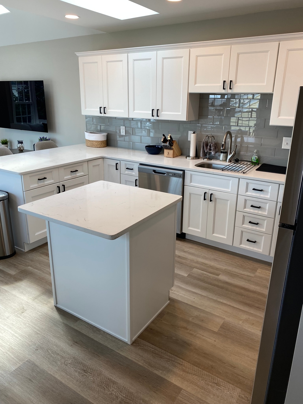 Kitchen island for prep