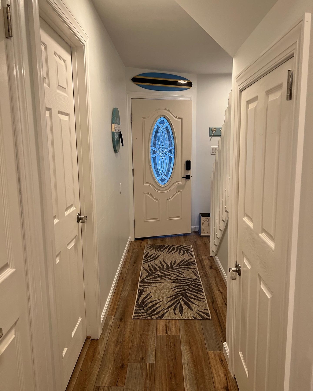 Updated entry hallway