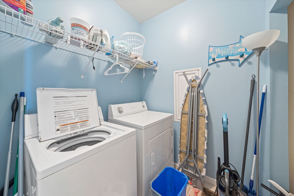 Laundry - has since been cleaned up! 